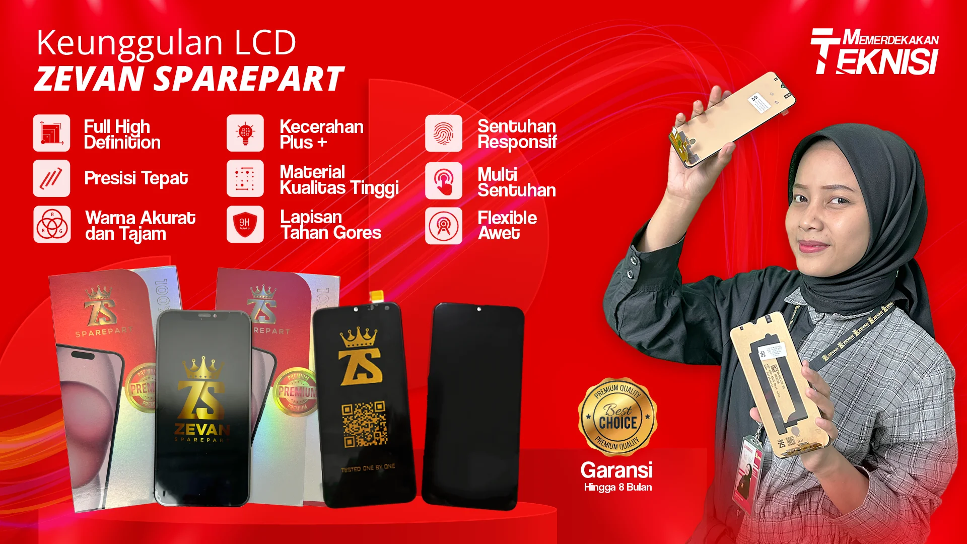 Jual LCD HP semua tipe: iPhone, Samsung, Oppo, Vivo, Xiaomi, Infinix, Poco, dan merek lainnya. LCD HP Kualitas terbaik, harga teknisi, garansi, stok lengkap, kirim cepat seluruh Indonesia.