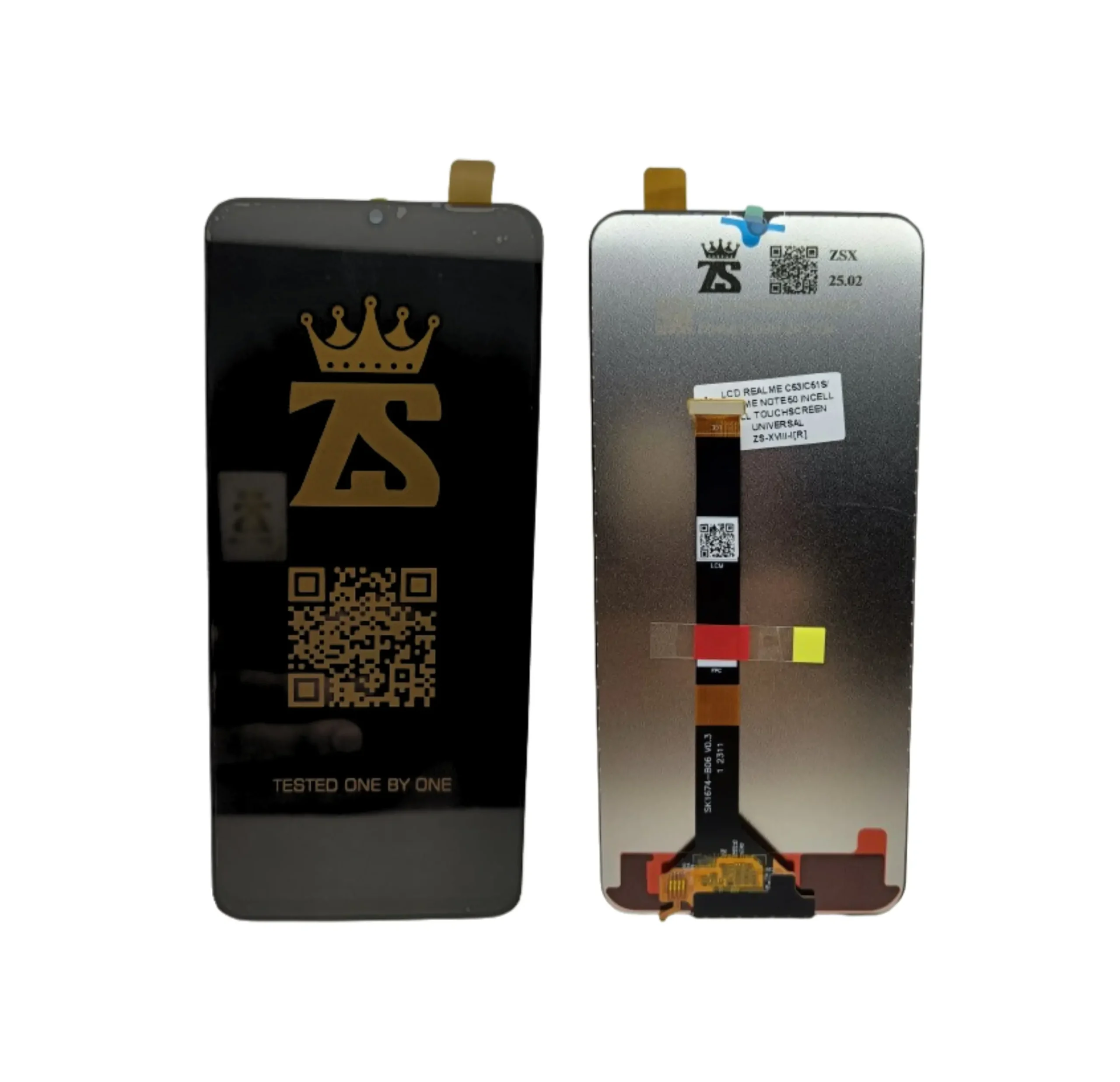 LCD HP Realme C53 C51s Note 50 C51 C60 Narzo N53 InCell Full Touchscreen Universal