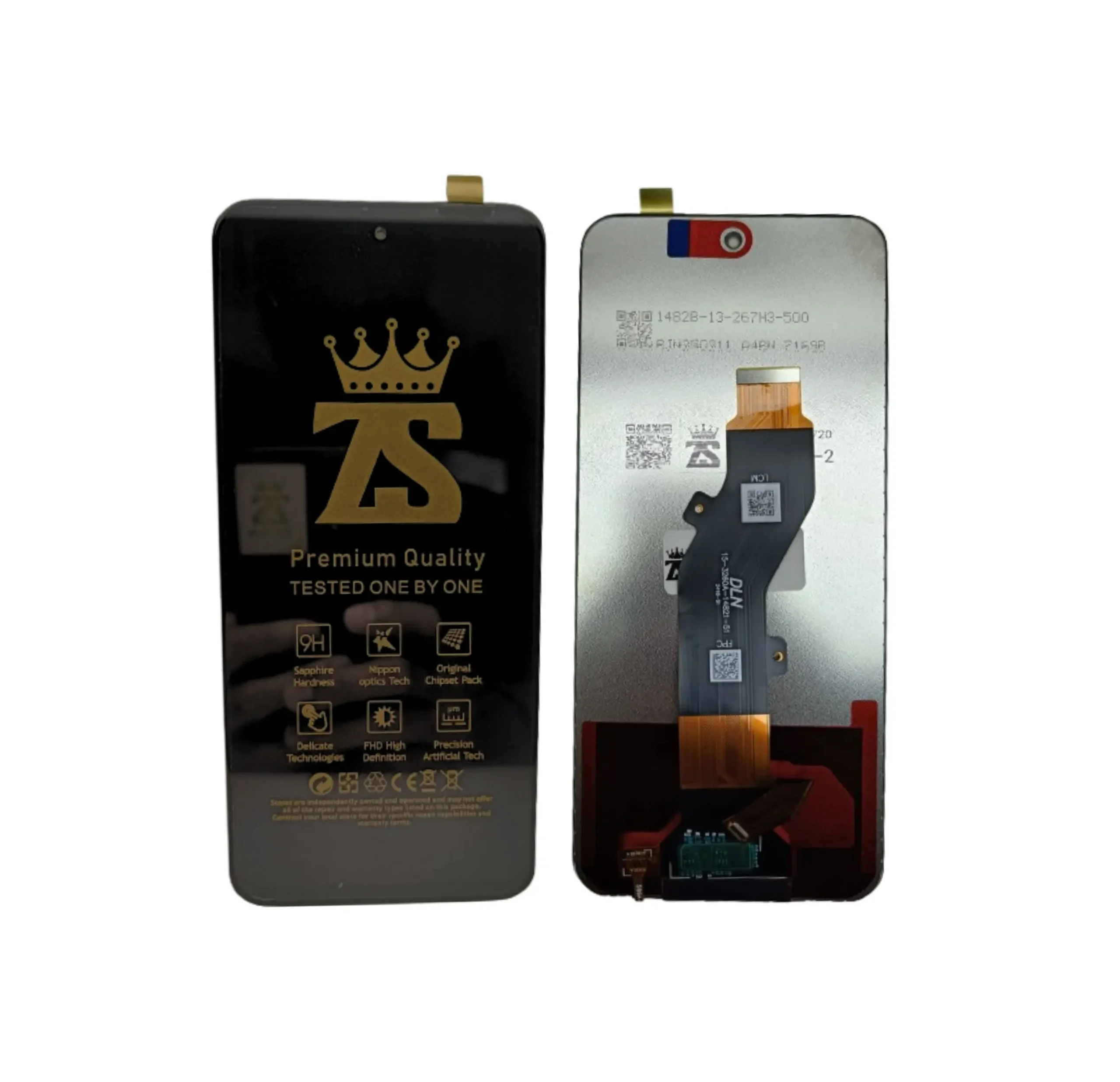 LCD HP Infinix Hot 50 InCell Full Touchscreen – QC Tested Zevan Sparepart