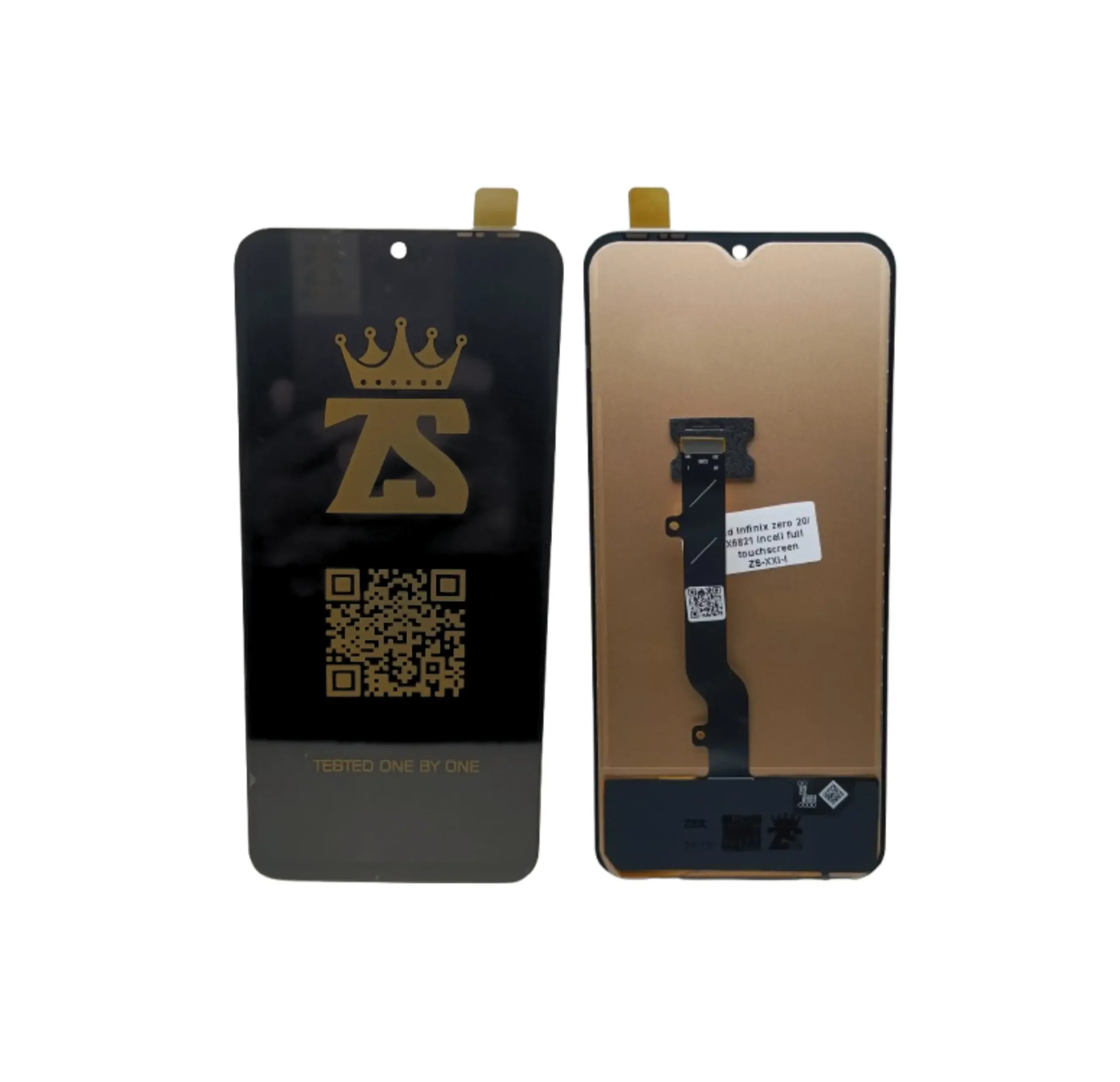 LCD HP Infinix Zero 20 X6821 Tecno Pova 4 Pro InCell Full Touchscreen – QC Tested Zevan Sparepart